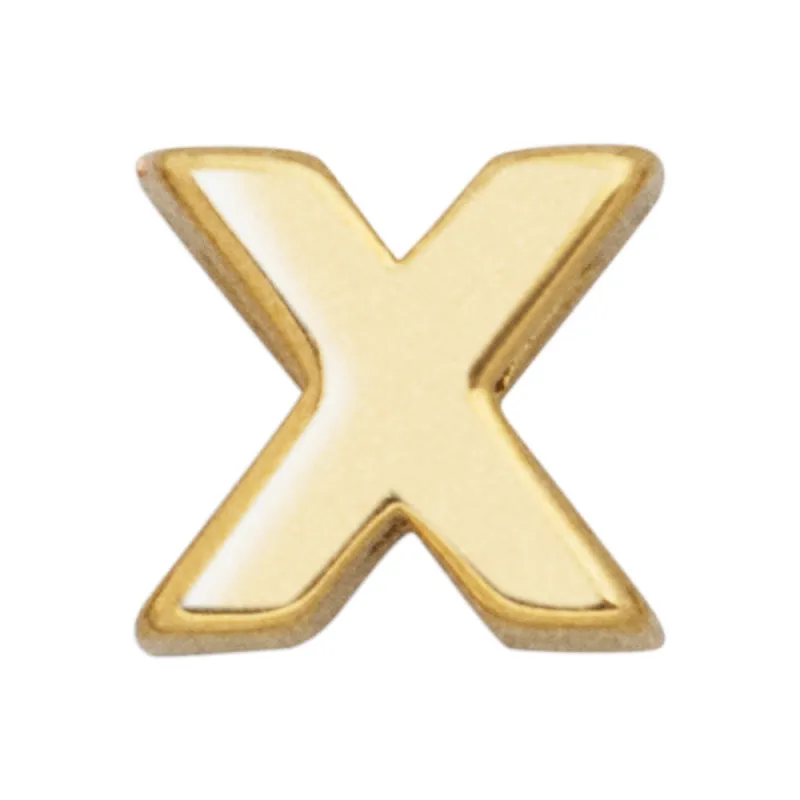 Classic Initial Bead - X sold by BaubleBar