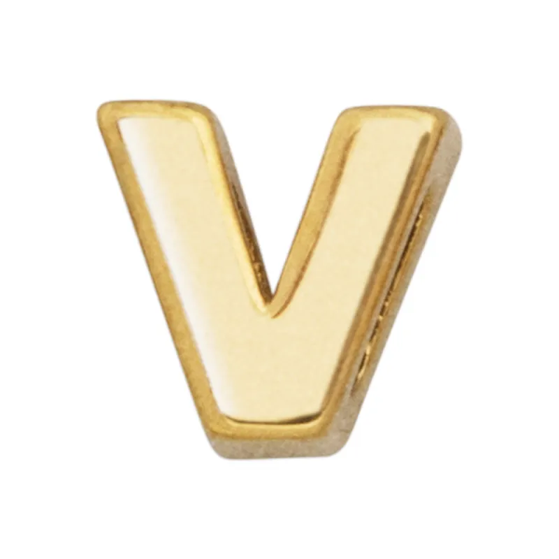 Classic Initial Bead - V sold by BaubleBar