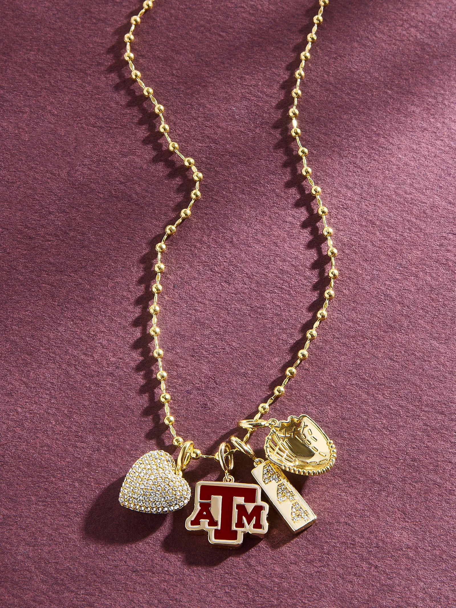 Texas A&M University Cluster Charm - Texas A&M University sold by BaubleBar product image thumbnail 2