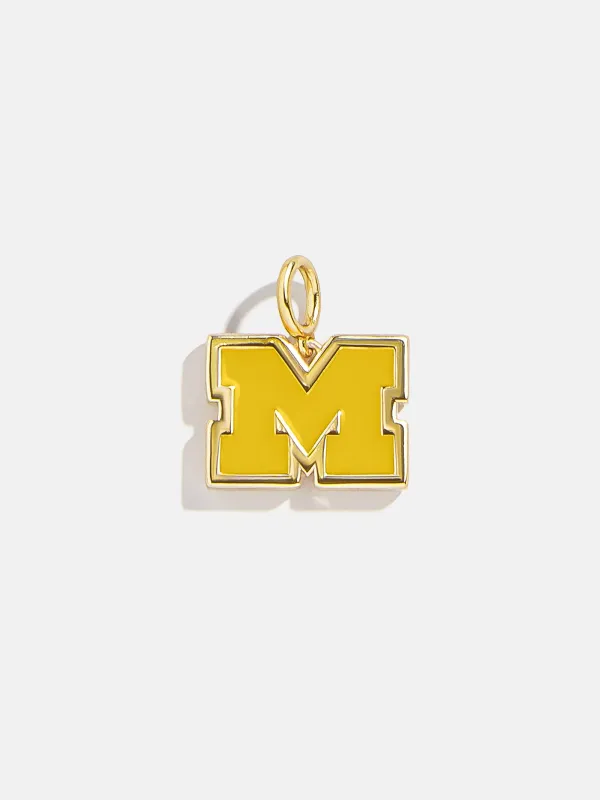 University of Michigan Cluster Charm - University of Michigan sold by BaubleBar