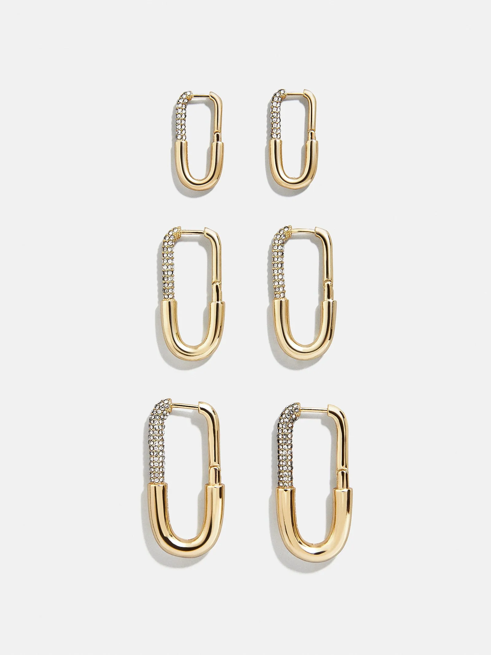 Liza Hoop Earrings - Small sold by BaubleBar product image thumbnail 3
