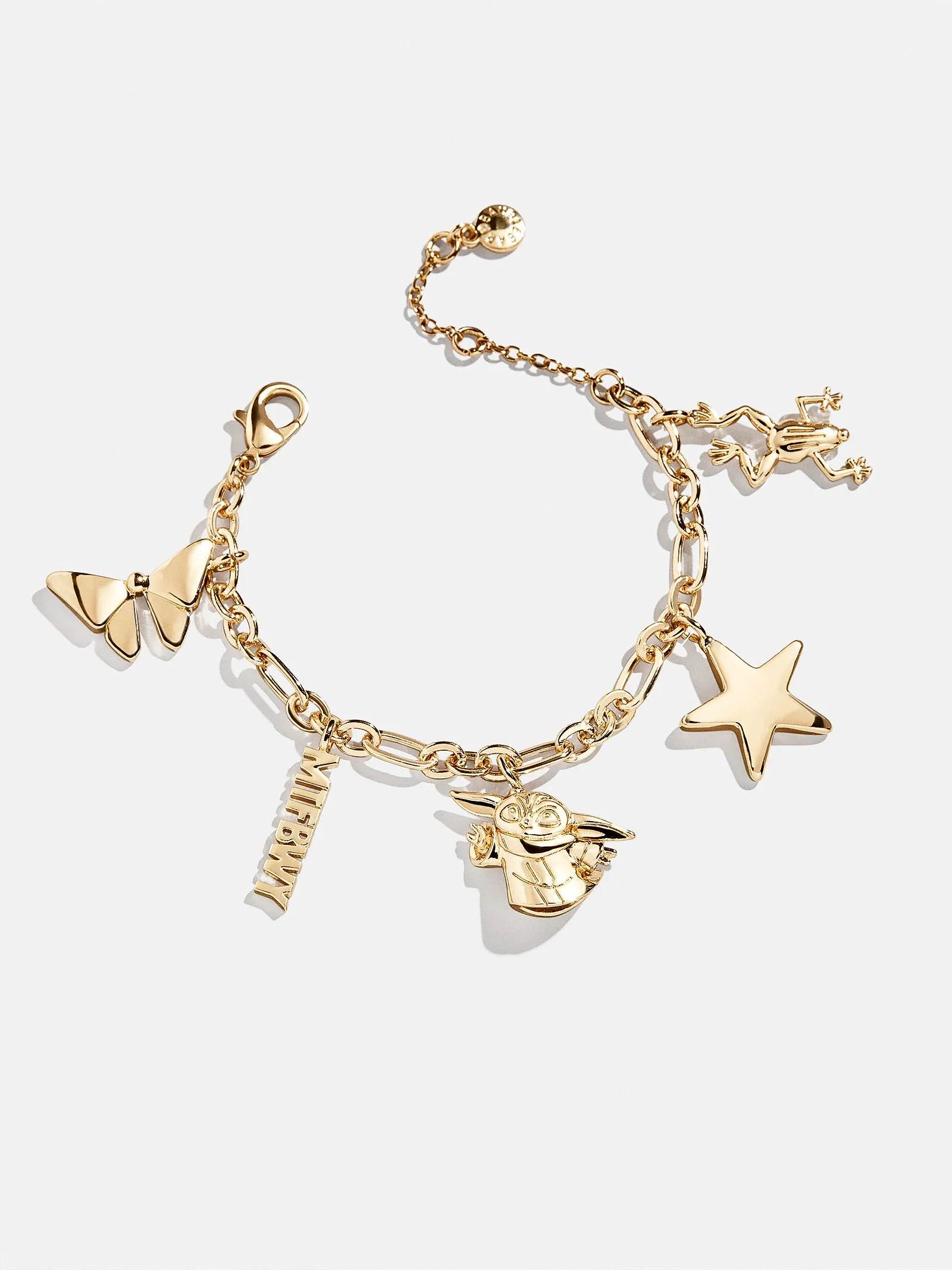STAR WARS™ GROGU™ Charm Bracelet - Gold sold by BaubleBar product image thumbnail 3