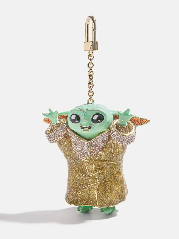STAR WARS™ GROGU™ 3D Bag Charm - Gold/Green sold by BaubleBar