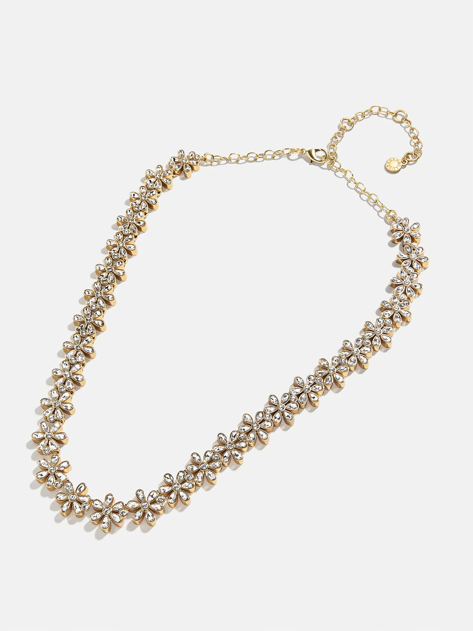 Flora Tennis Necklace - Gold/Pavé sold by BaubleBar product image thumbnail 3