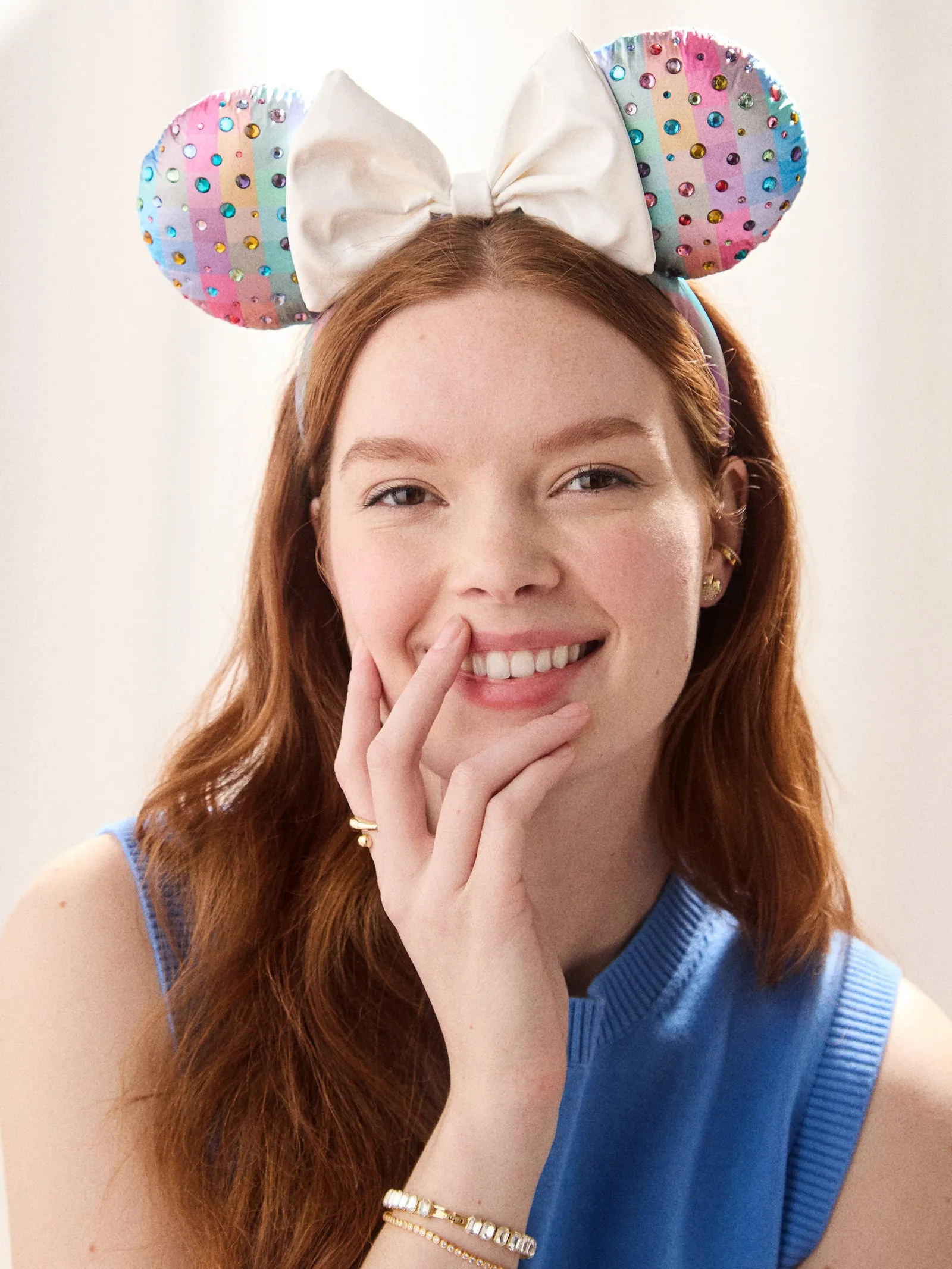 Disney Minnie Pastel Rainbow Ears - Minnie Mouse Pastel Rainbow Ears sold by BaubleBar product image thumbnail 2