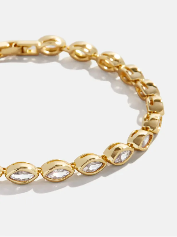 Giuliana Tennis Bracelet - Marquise Bezel sold by BaubleBar