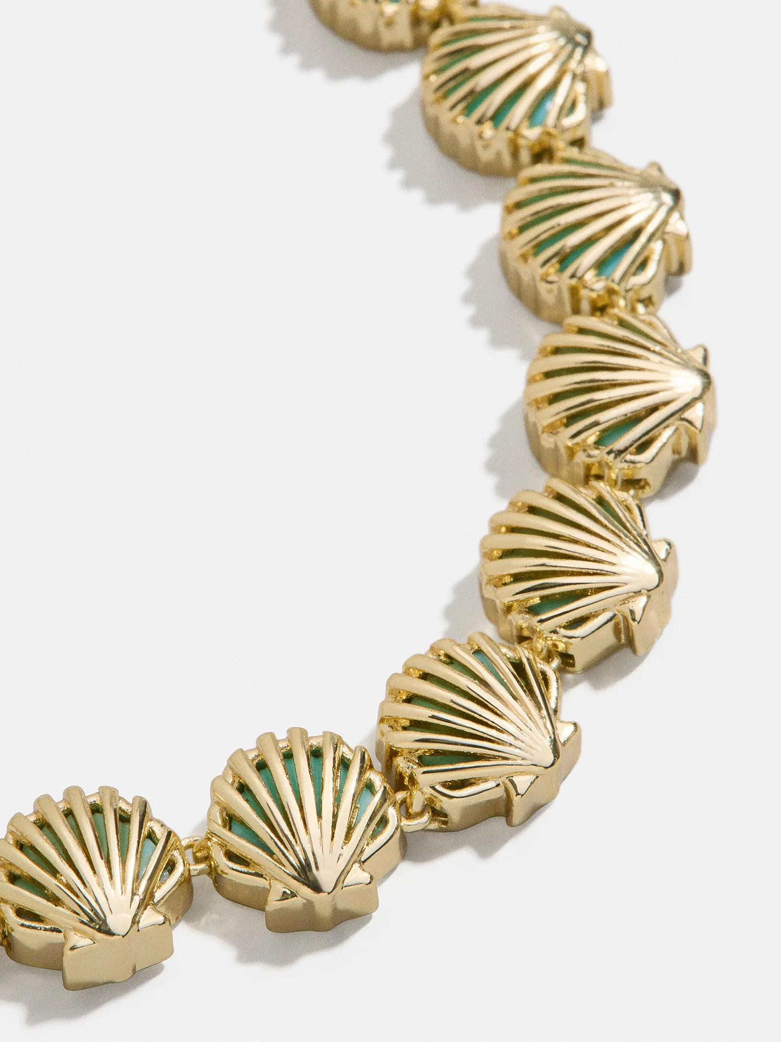 Halle Tennis Bracelet - Gold/Turquoise sold by BaubleBar product image thumbnail 3