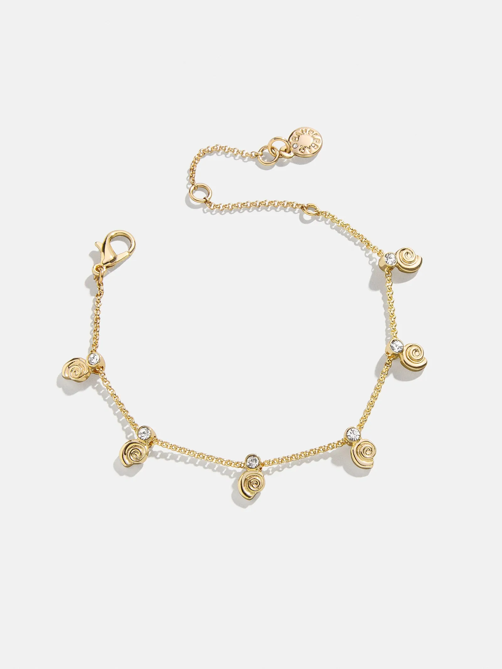 Pacifica Seashell Bracelet - Gold/Pavé sold by BaubleBar product image thumbnail 4