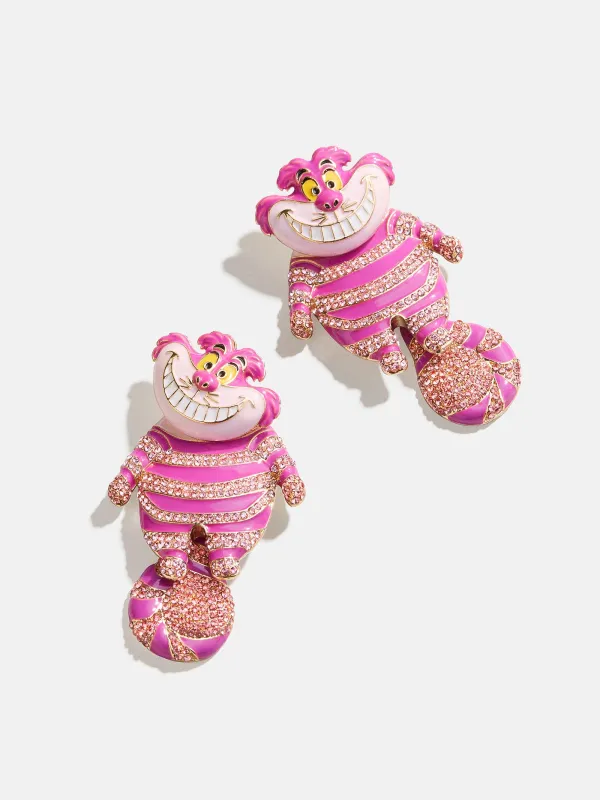Disney Cheshire Cat Earrings - Pink made by BaubleBar