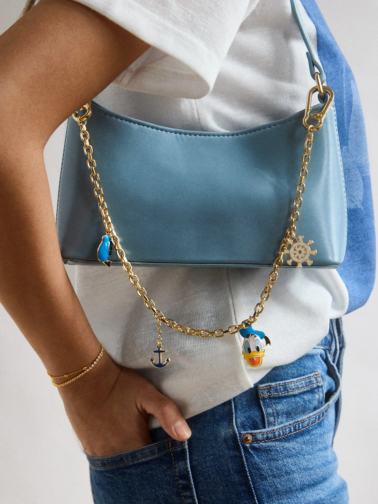 Disney Donald Duck Motif Bag Charm - Donald Duck sold by BaubleBar product image thumbnail 2