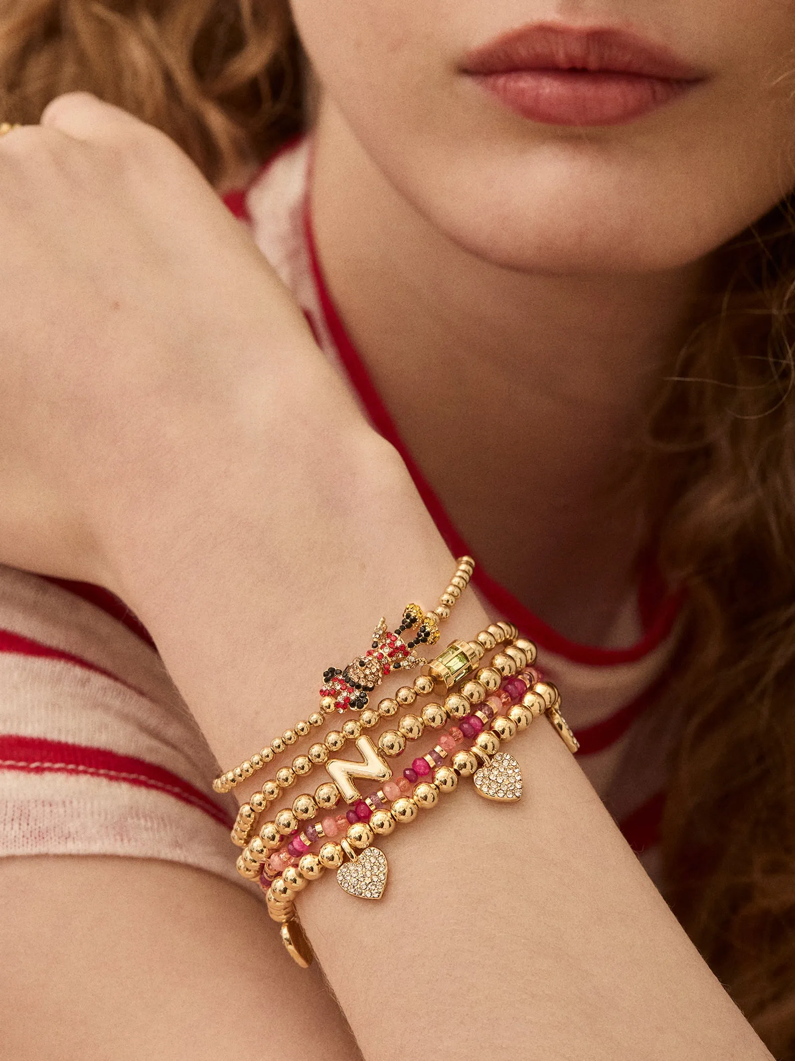 Disney Minnie Mouse Pavé Pisa Bracelet - Minnie Mouse sold by BaubleBar product image thumbnail 3