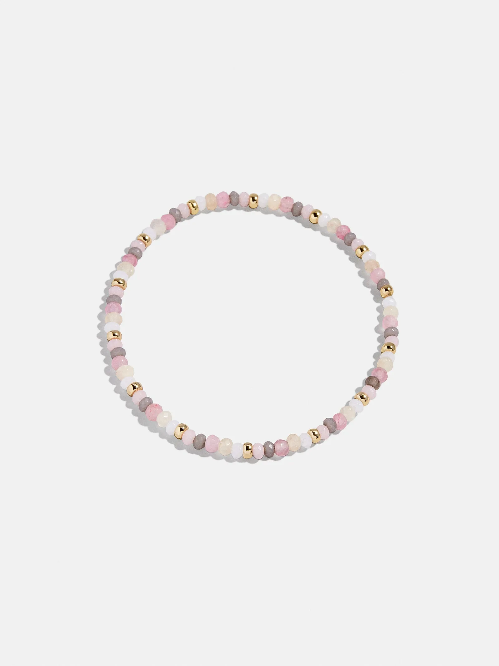 Emily Semi-Precious Bracelet - Light Pink Multi sold by BaubleBar product image thumbnail 5