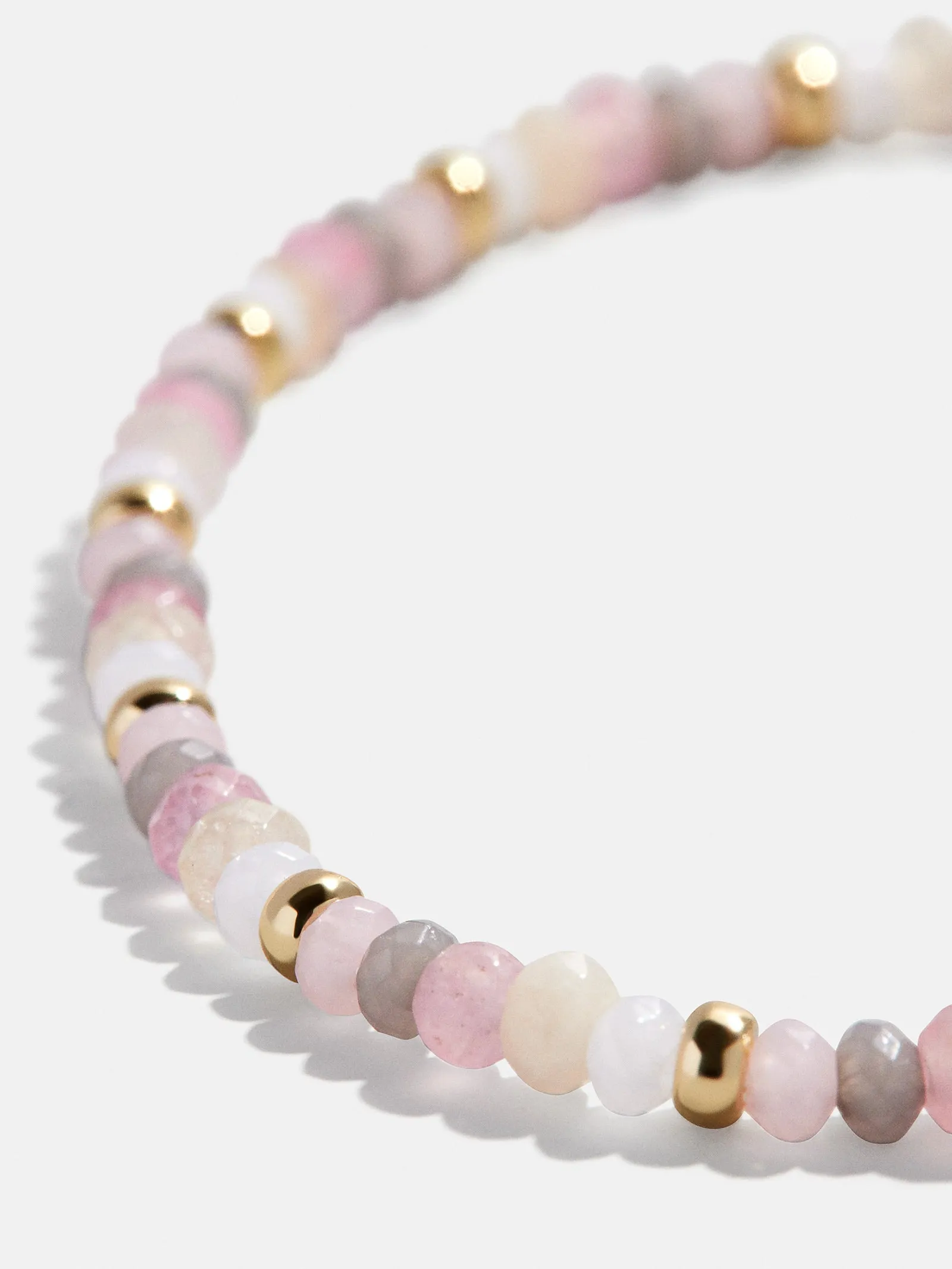 Emily Semi-Precious Bracelet - Light Pink Multi sold by BaubleBar product image thumbnail 4