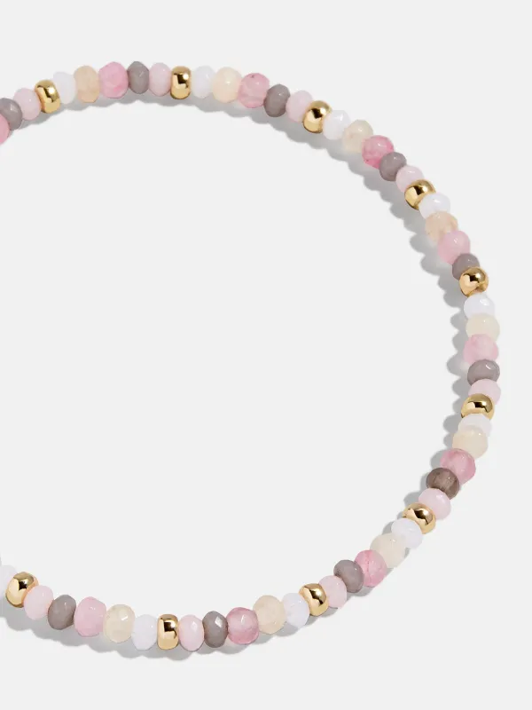 Emily Semi-Precious Bracelet - Light Pink Multi sold by BaubleBar
