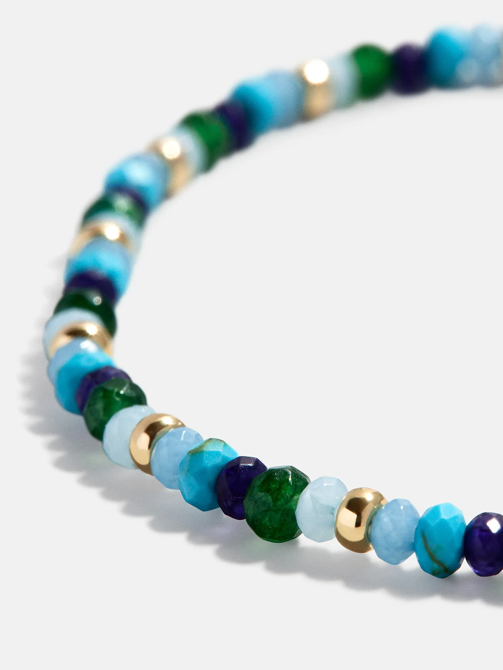 Emily Semi-Precious Bracelet - Blue Multi sold by BaubleBar product image thumbnail 4