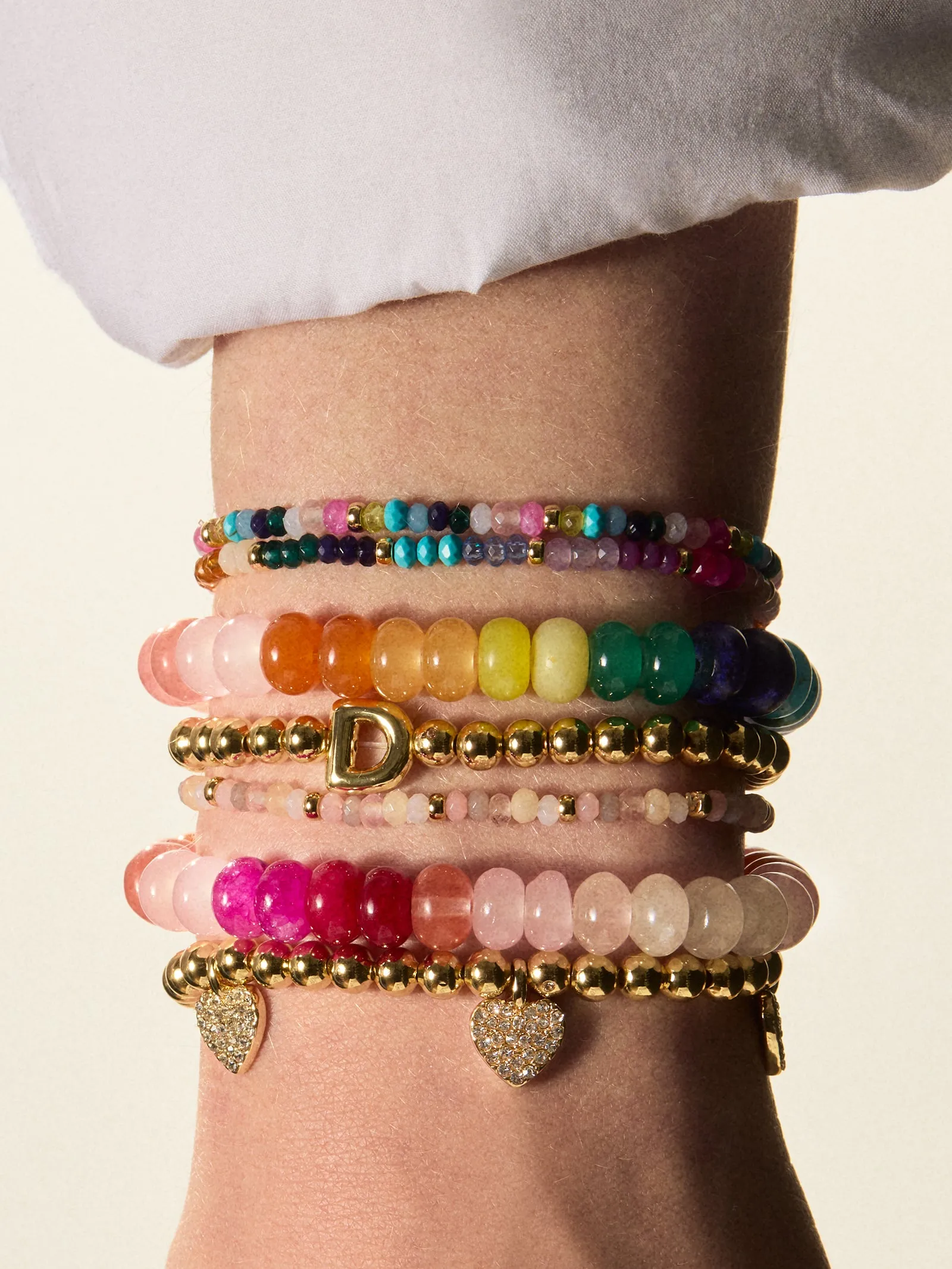 Marjorie Beaded Bracelet - Multi sold by BaubleBar product image thumbnail 3