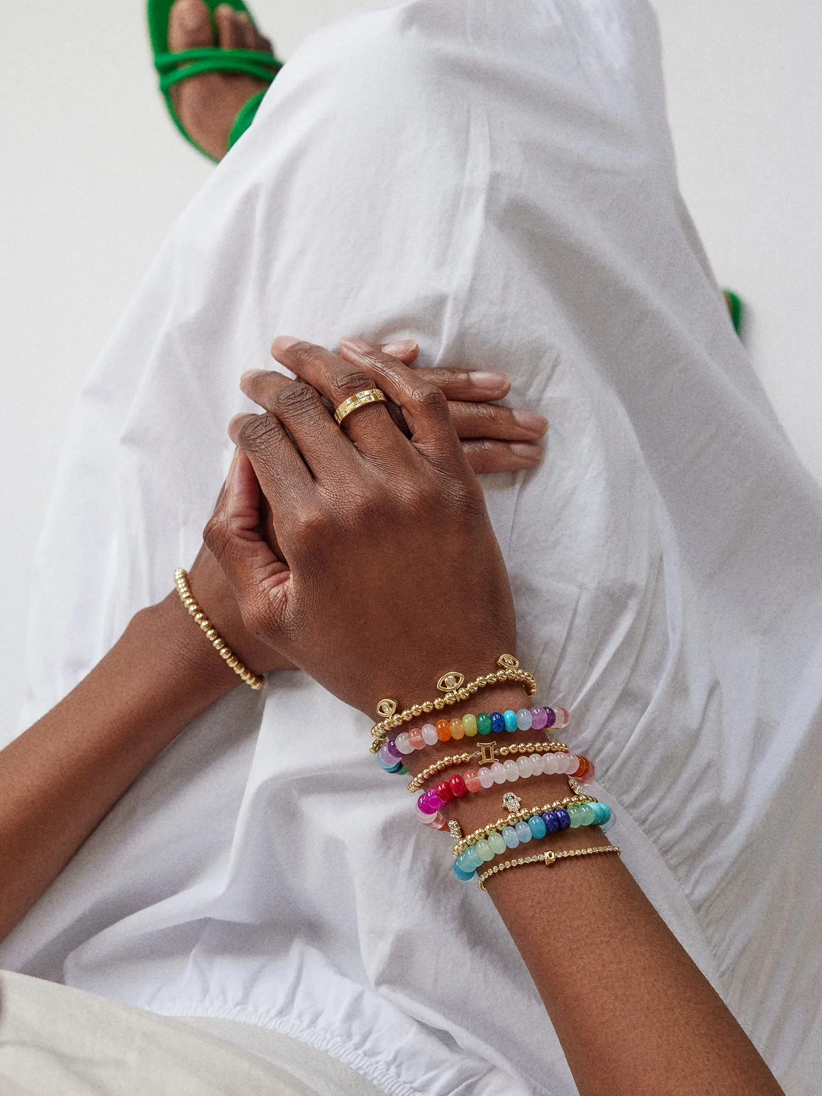 Marjorie Beaded Bracelet - Multi sold by BaubleBar product image thumbnail 2