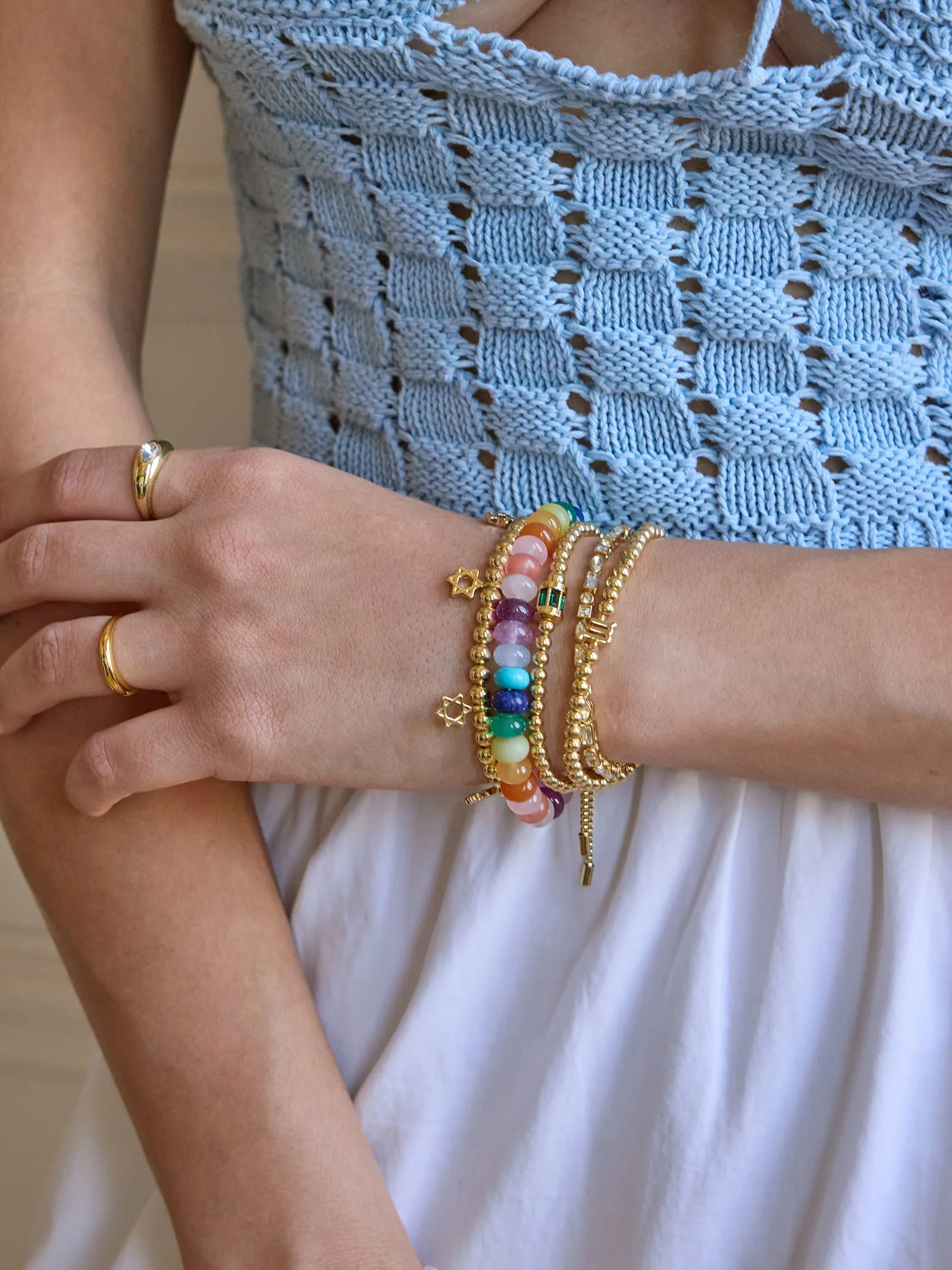 Good Days Pisa Bracelet - Star of David sold by BaubleBar product image thumbnail 2