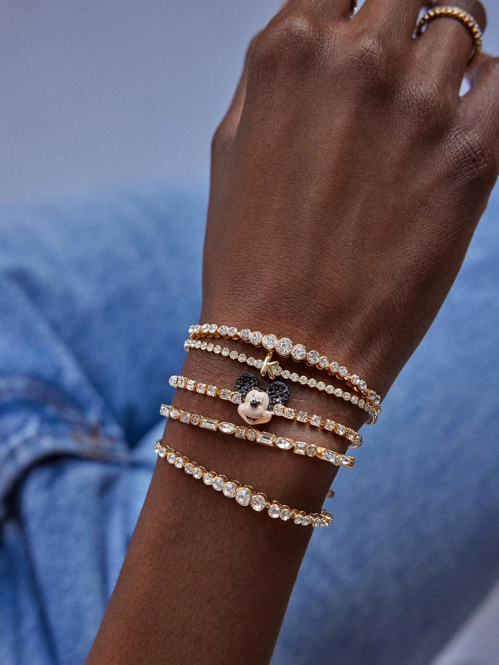 Disney Mickey Mouse Tennis Bracelet - Mickey Mouse sold by BaubleBar product image thumbnail 4