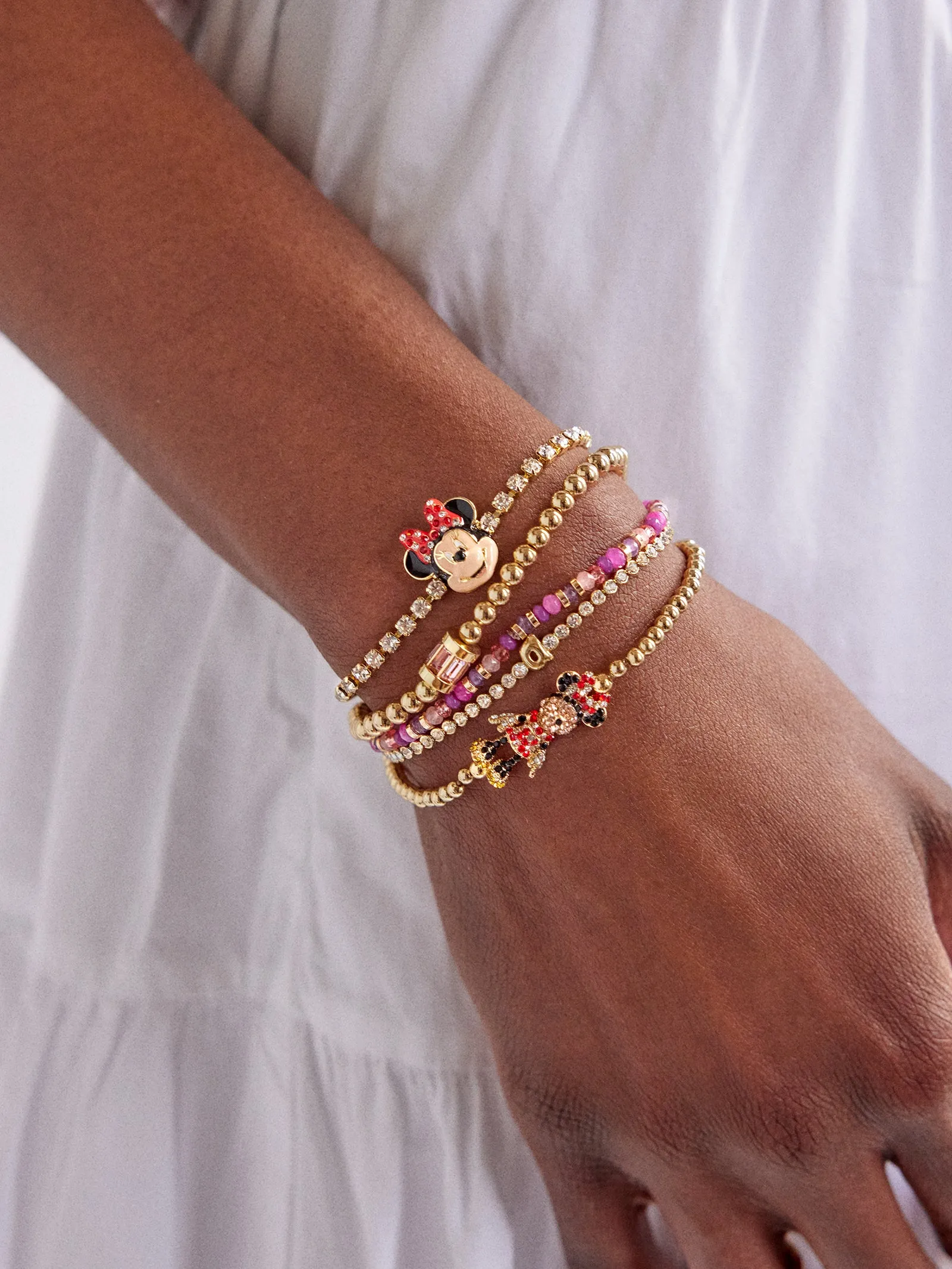 Disney Minnie Mouse Tennis Bracelet - Minnie Mouse sold by BaubleBar product image thumbnail 2