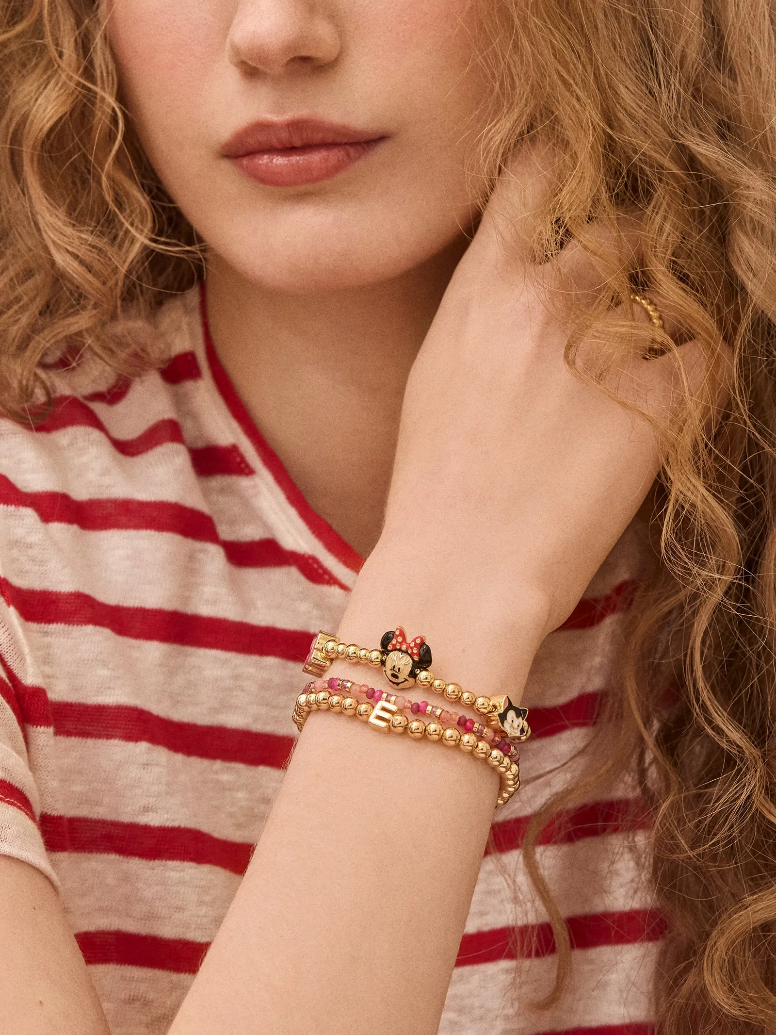 Disney Minnie Mouse Pisa Charm Bracelet - Minnie Mouse sold by BaubleBar product image thumbnail 2