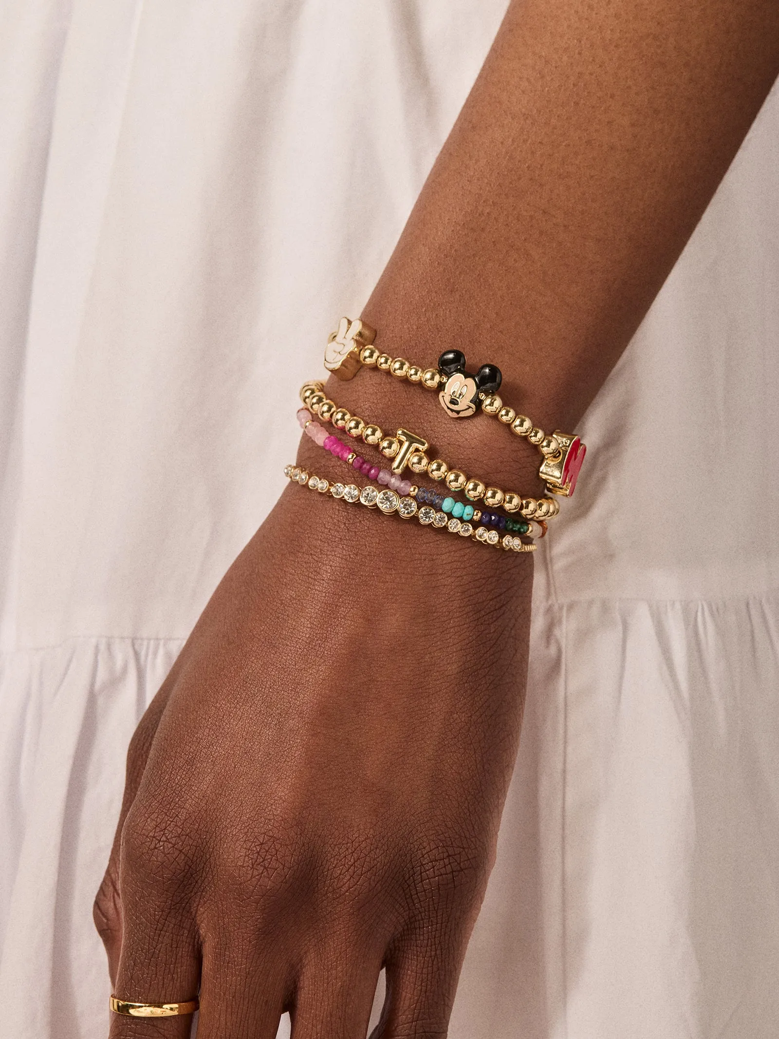 Disney Mickey Mouse Pisa Charm Bracelet - Mickey Mouse sold by BaubleBar product image thumbnail 4