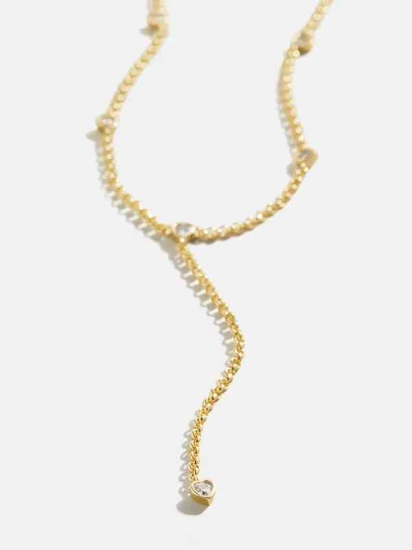Jean Necklace - Gold/Pavé sold by BaubleBar