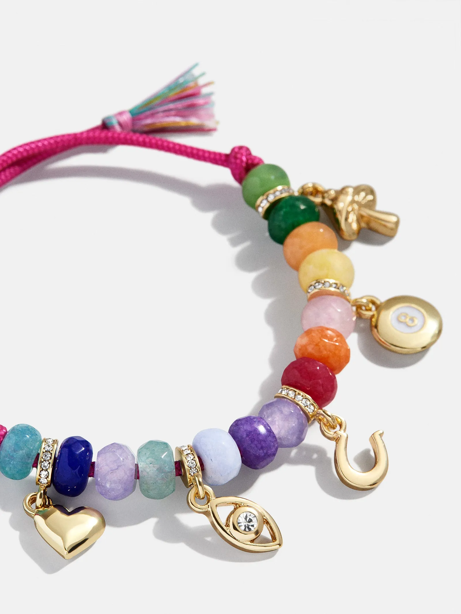 Riley Semi-Precious Charm Bracelet - Multi sold by BaubleBar