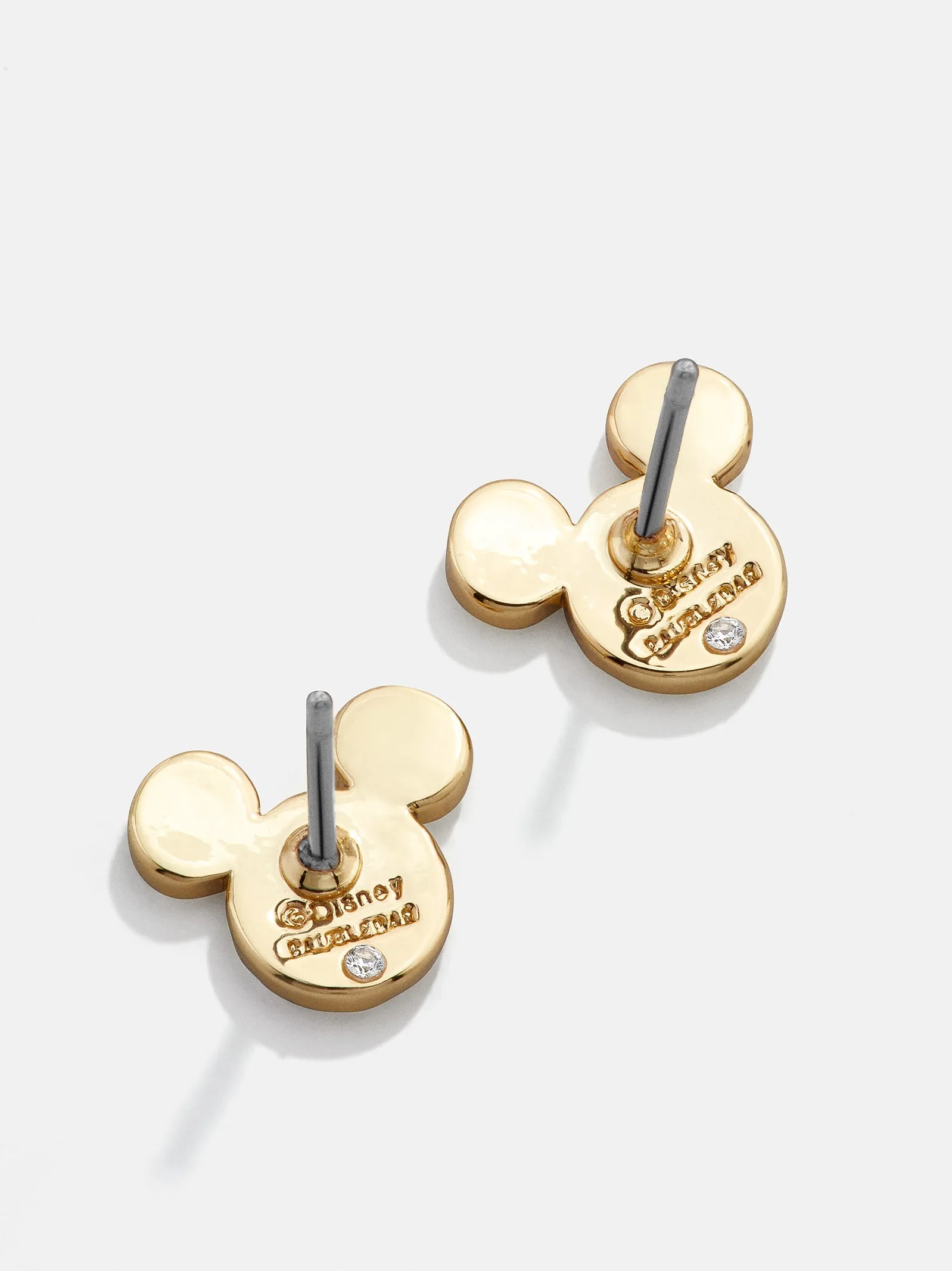 Mickey Mouse disney Pavé Earrings - Gold sold by BaubleBar product image thumbnail 3