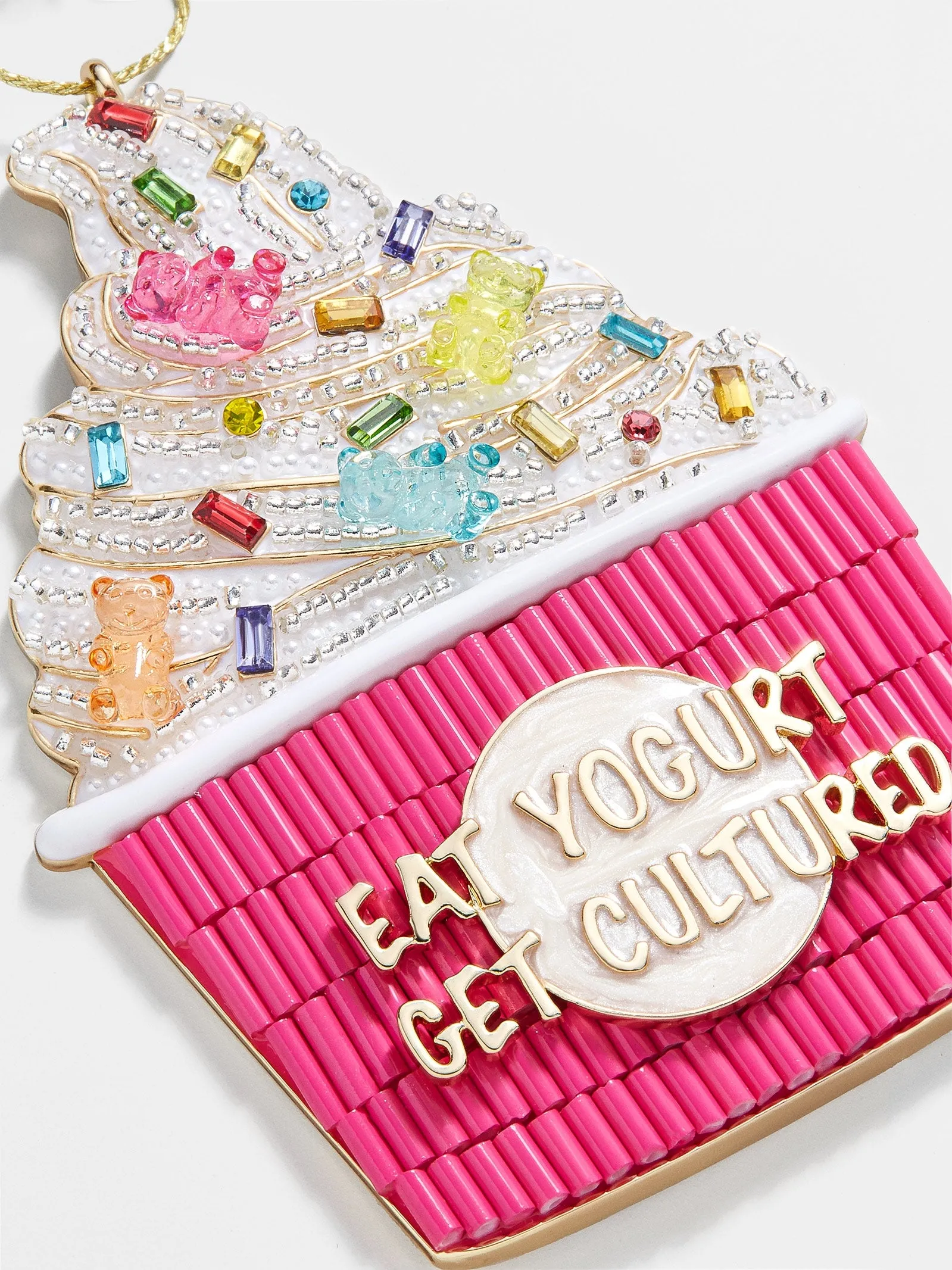 Do The Twist Ornament - Hot Pink sold by BaubleBar