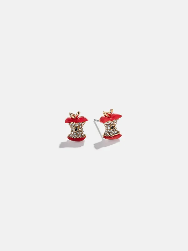 Cute To The Core Apple Earrings - Apple sold by BaubleBar