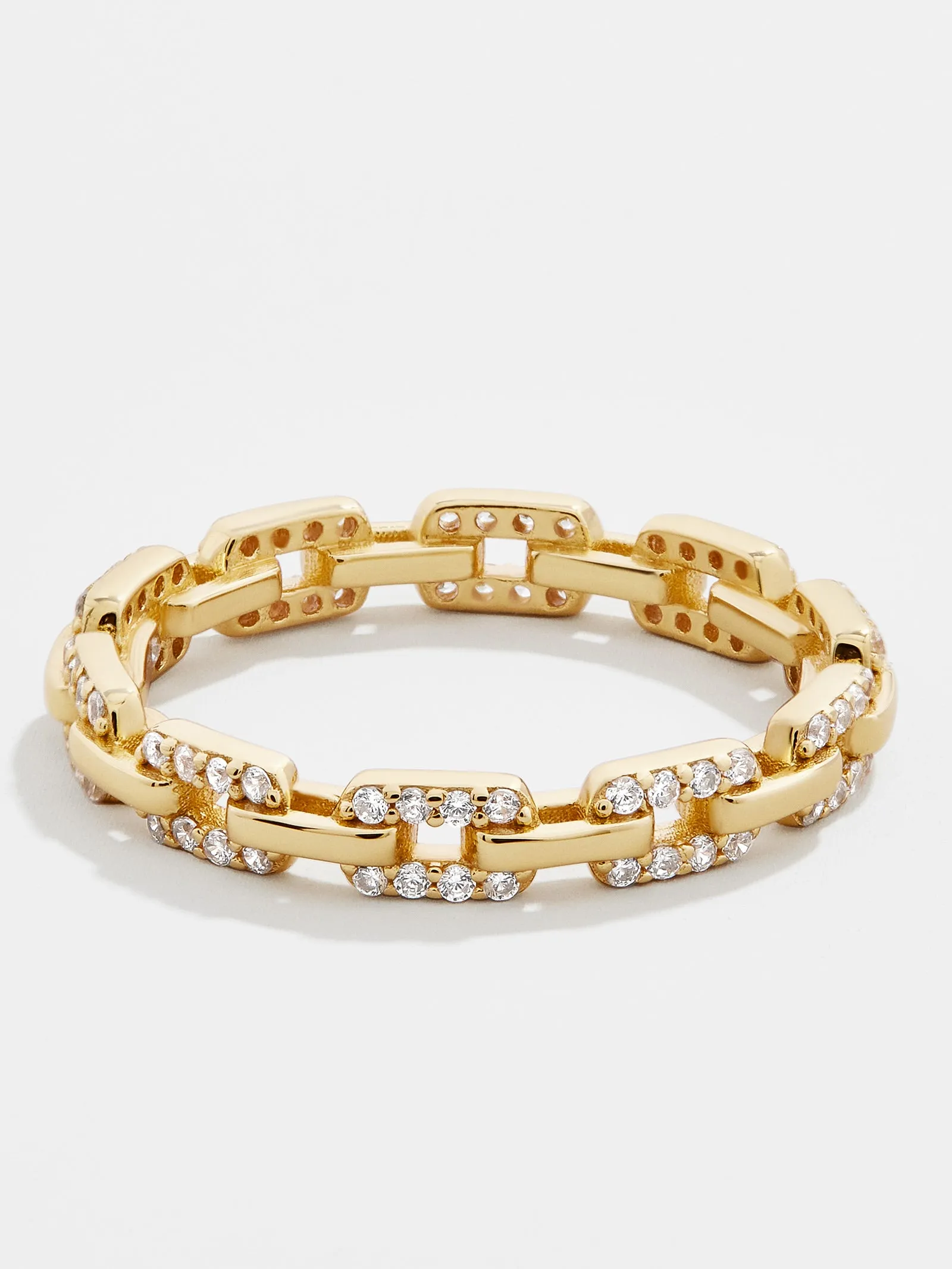 18K Gold Pavé Hera Ring - Gold/Pavé sold by BaubleBar
