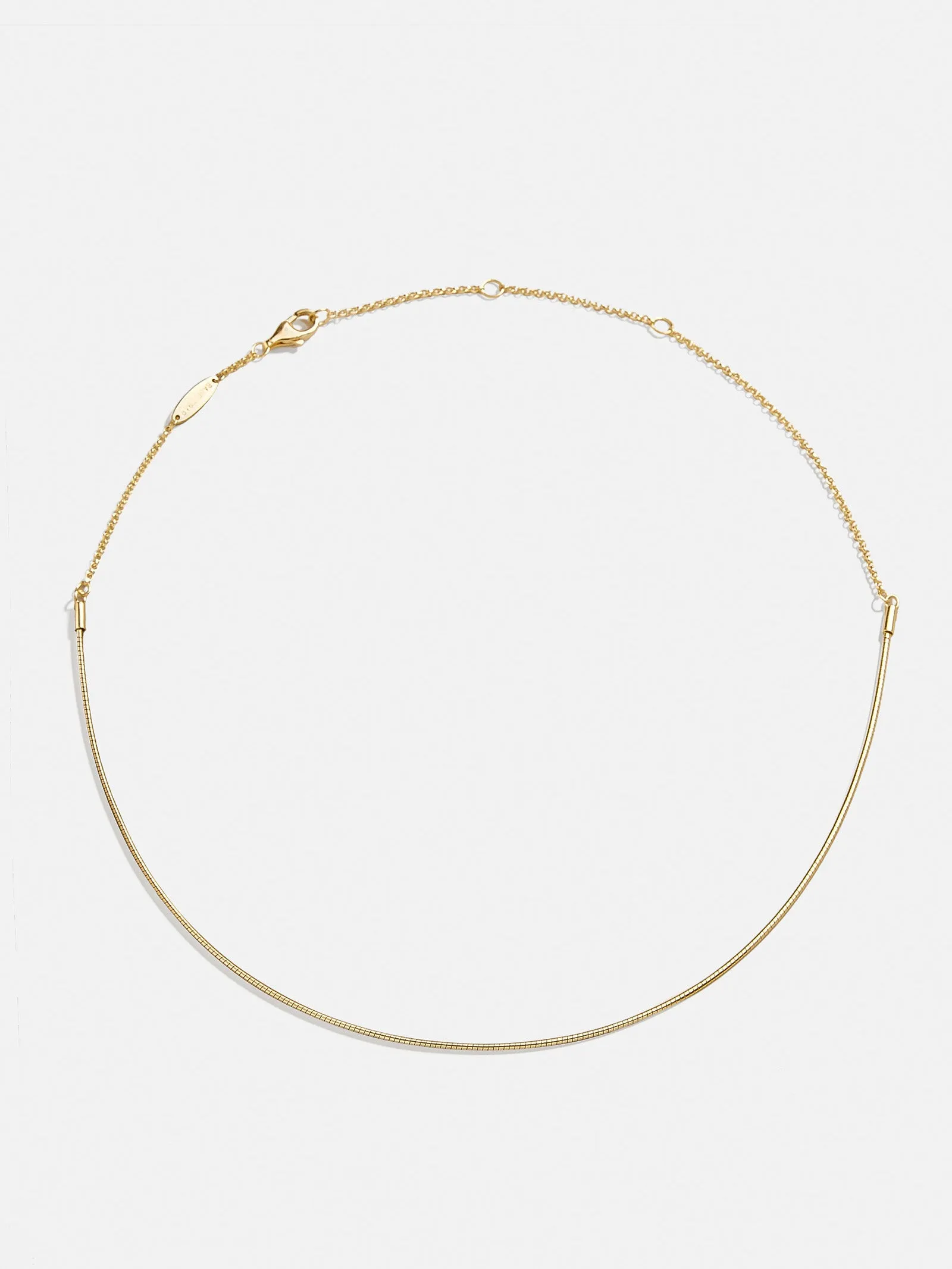 Jessie 18K Gold Collar Necklace - Gold sold by BaubleBar