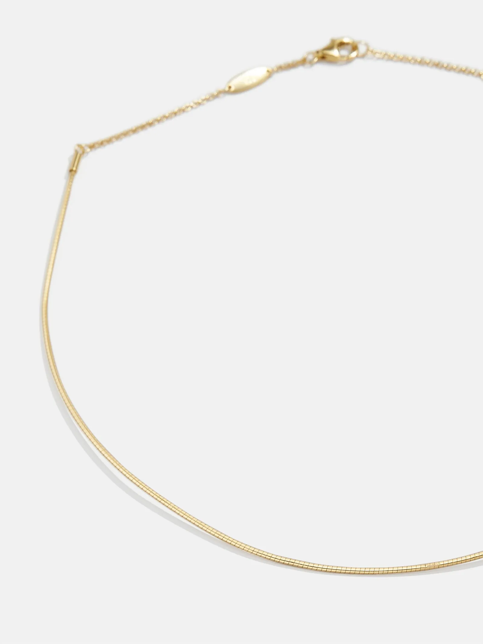 Jessie 18K Gold Collar Necklace - Gold sold by BaubleBar product image thumbnail 3