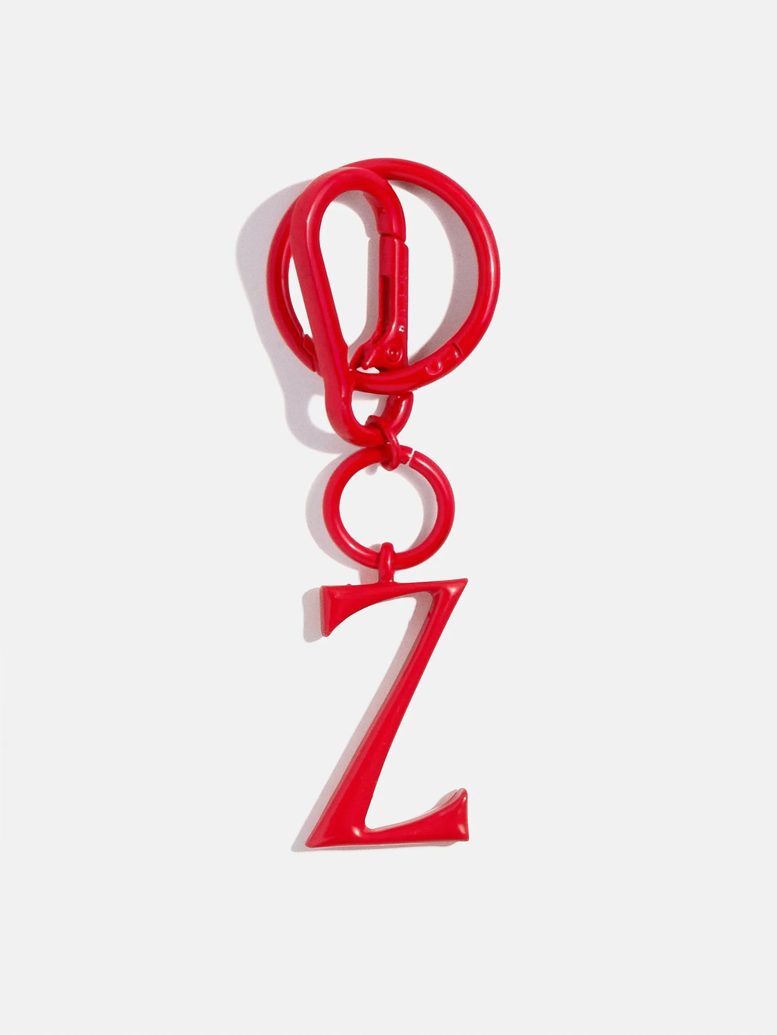 Red Initial Enamel Bag Charm - Z sold by BaubleBar