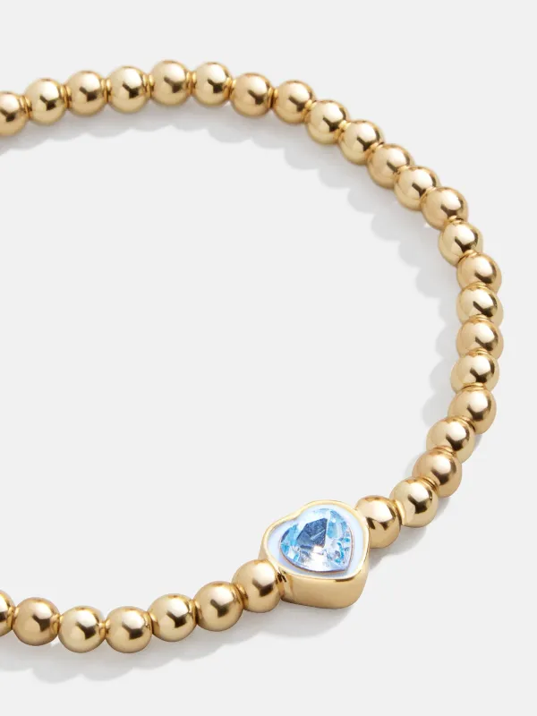 Amour Pisa Bracelet - Light Blue sold by BaubleBar