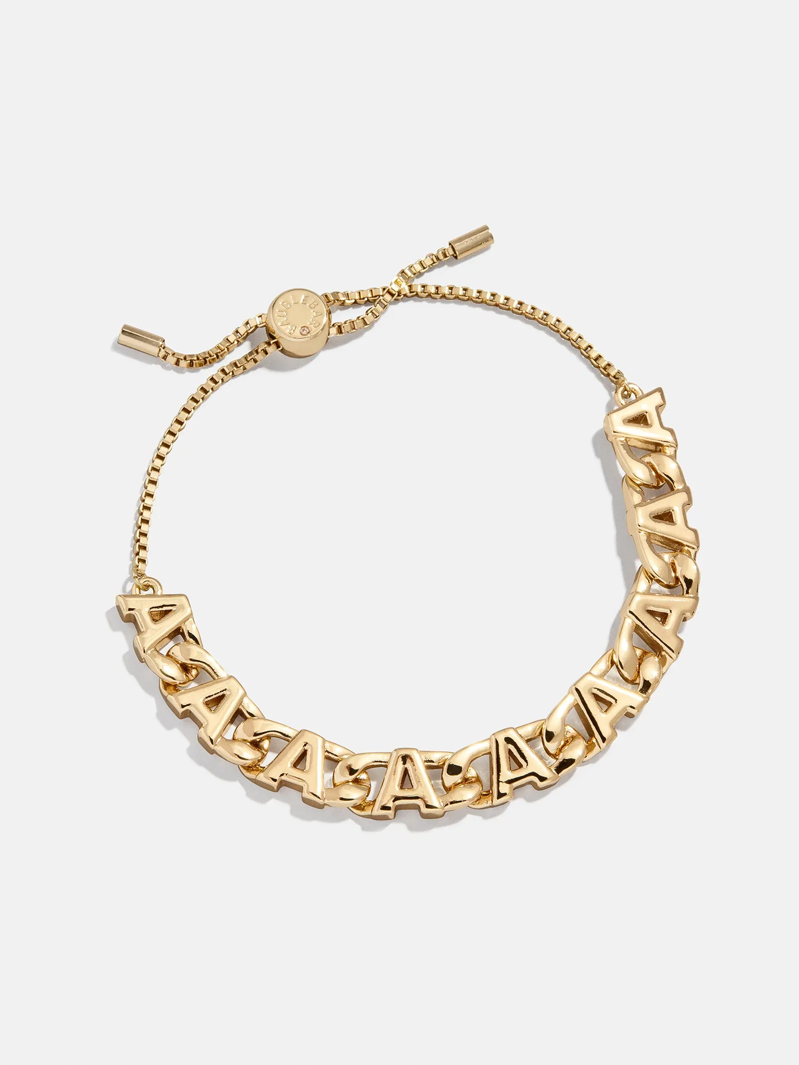Repeating Initial Bracelet - A sold by BaubleBar product image thumbnail 3