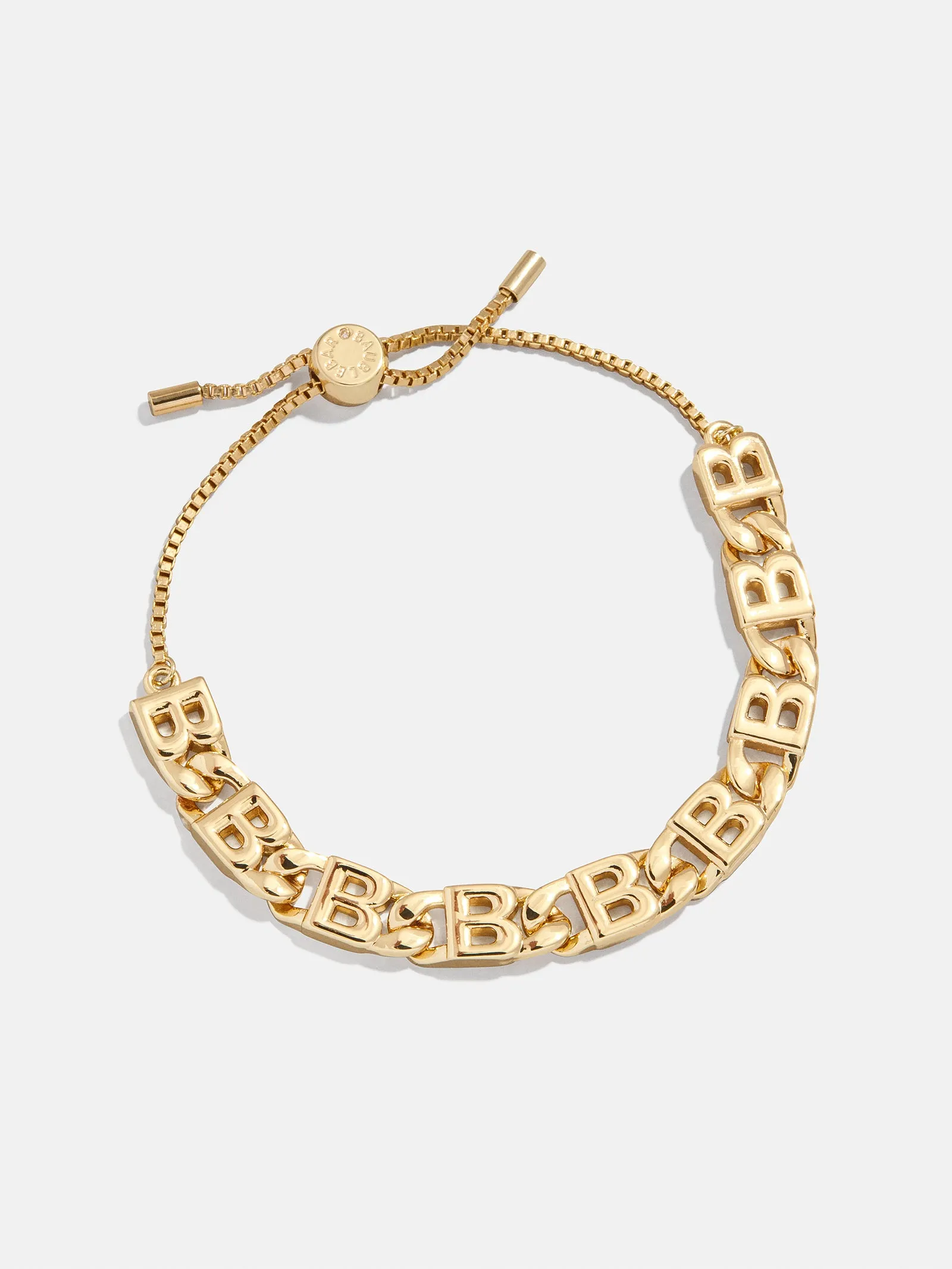 Repeating Initial Bracelet - B sold by BaubleBar