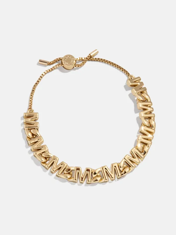 Repeating Initial Bracelet - M sold by BaubleBar