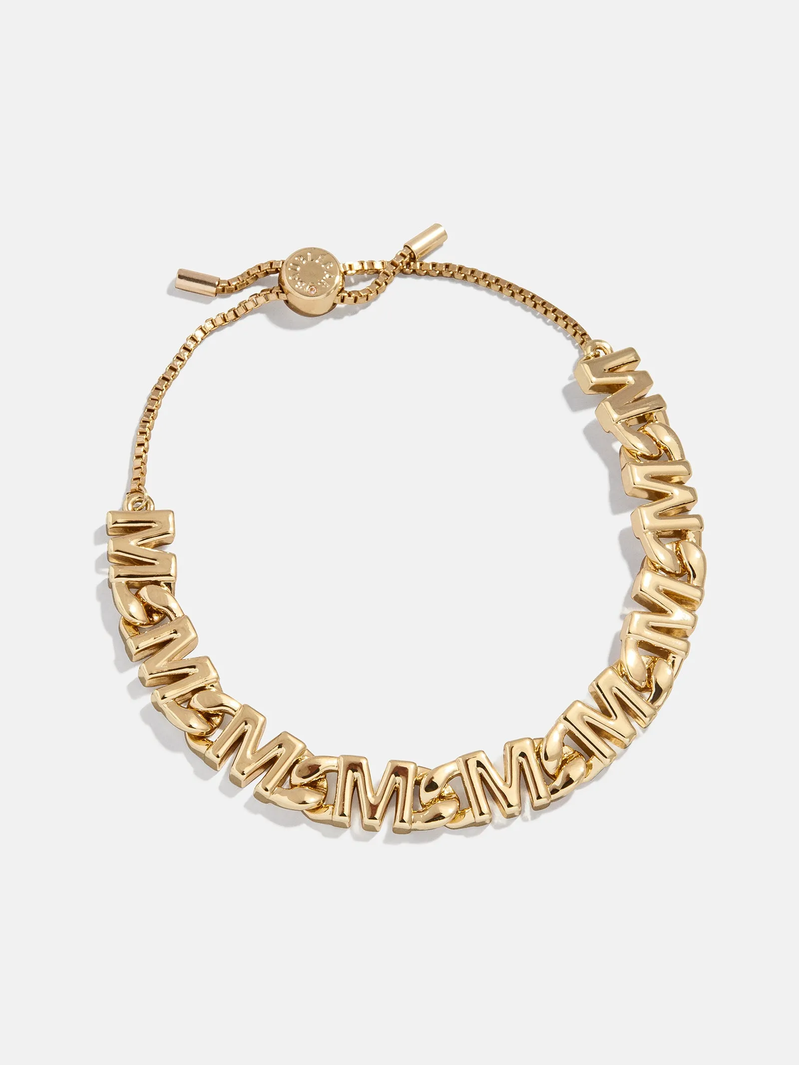 Repeating Initial Bracelet - M sold by BaubleBar