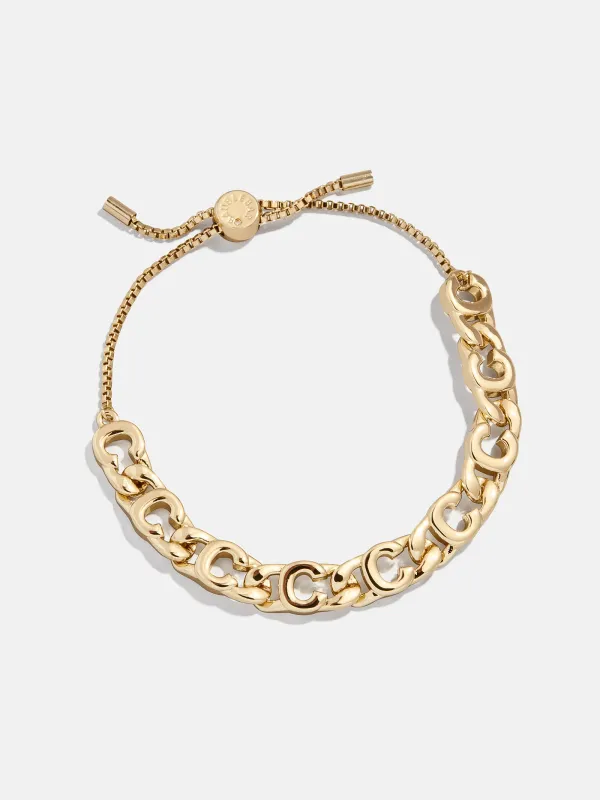 Repeating Initial Bracelet - C sold by BaubleBar