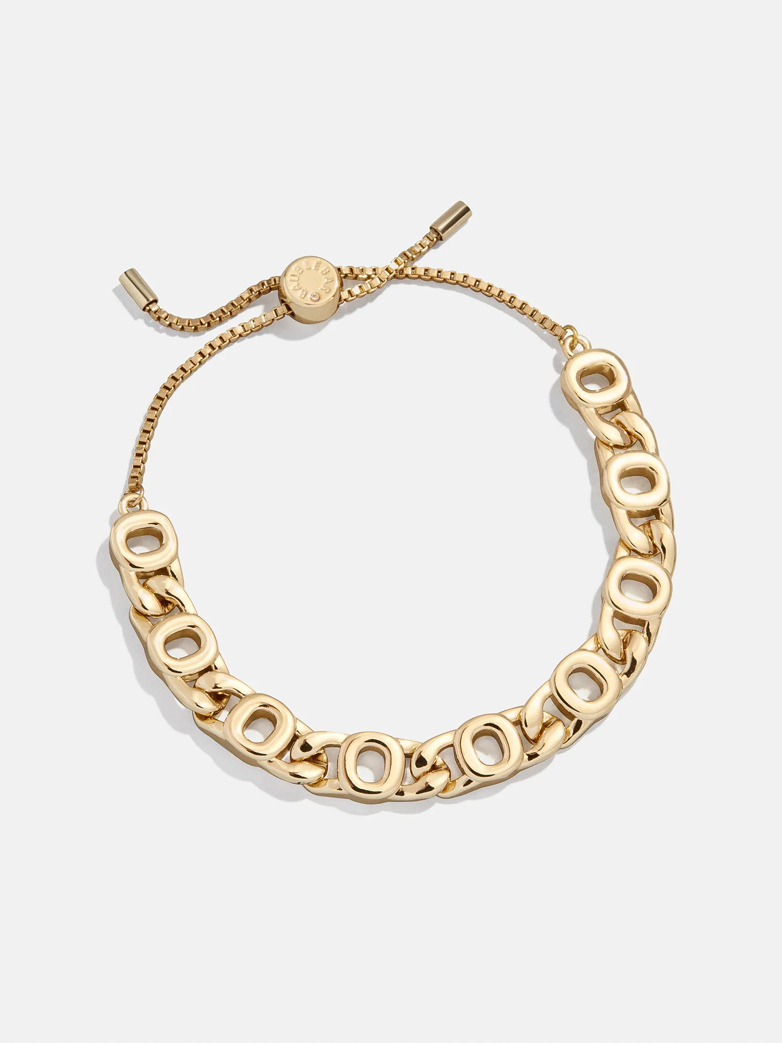 Repeating Initial Bracelet - O sold by BaubleBar
