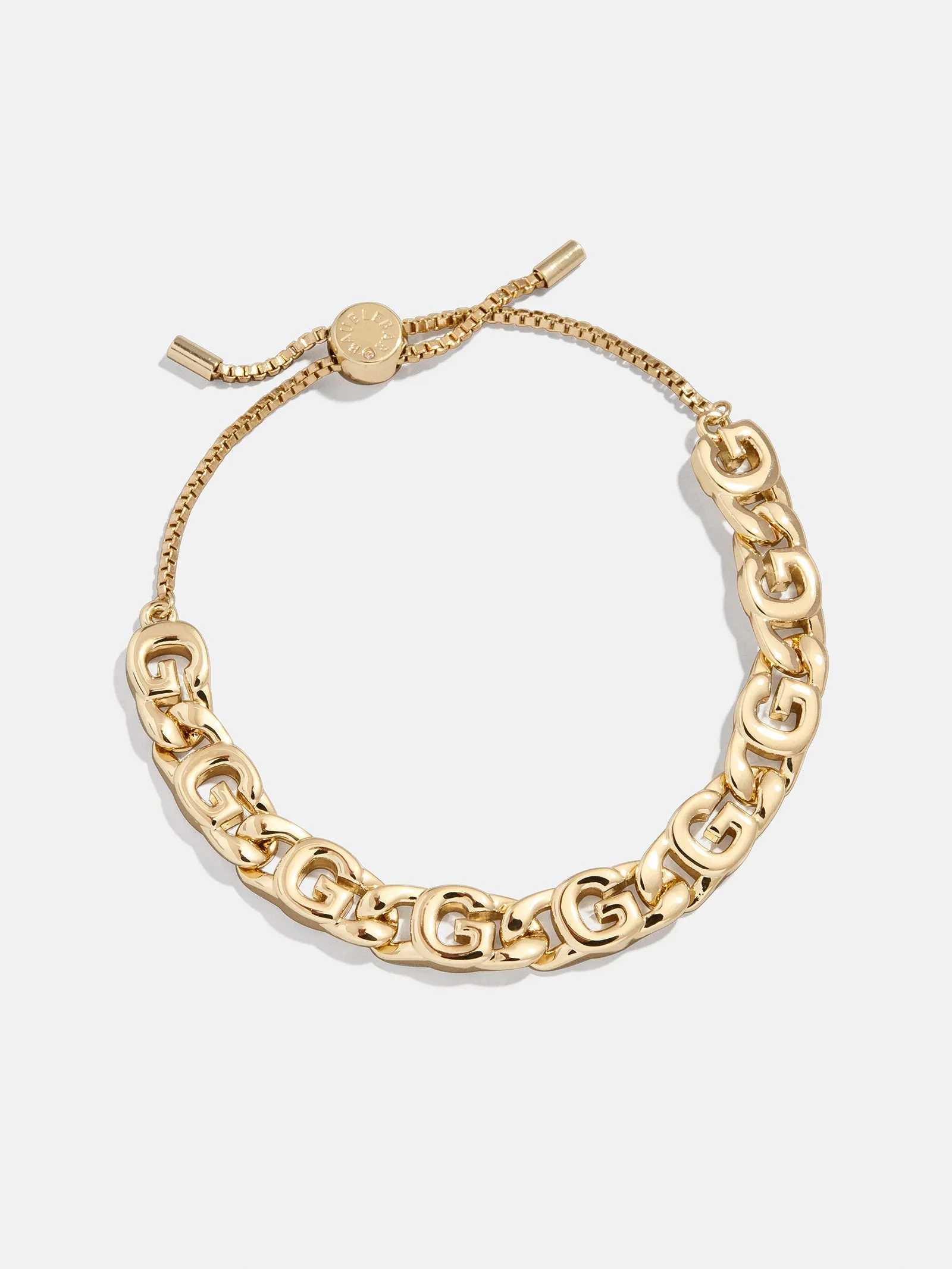 Repeating Initial Bracelet - G sold by BaubleBar