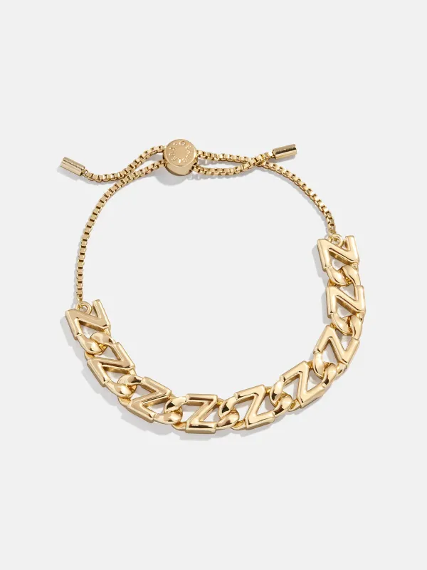 Repeating Initial Bracelet - Z sold by BaubleBar