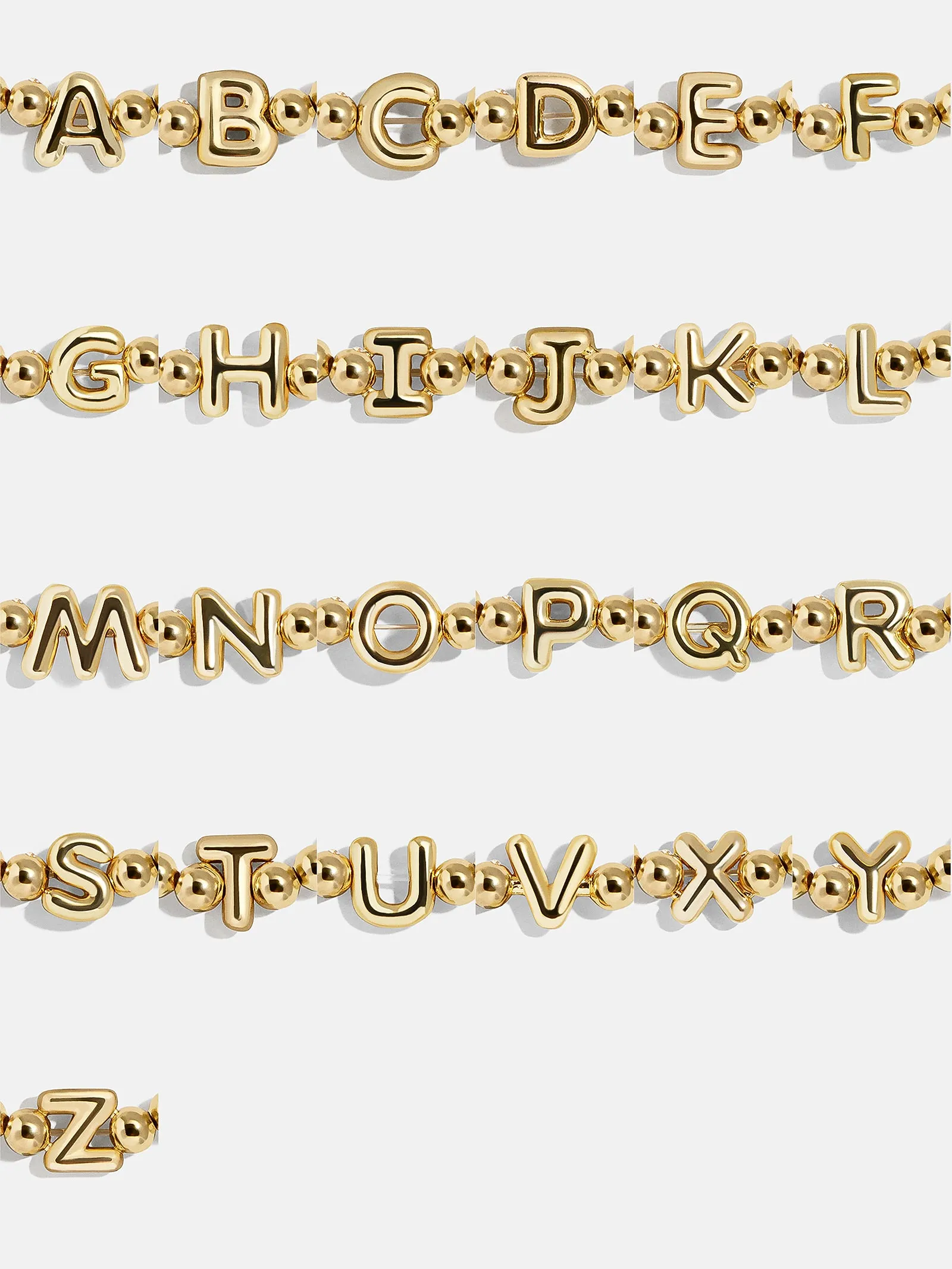 Initial Pisa Custom Bracelet - E sold by BaubleBar product image thumbnail 2