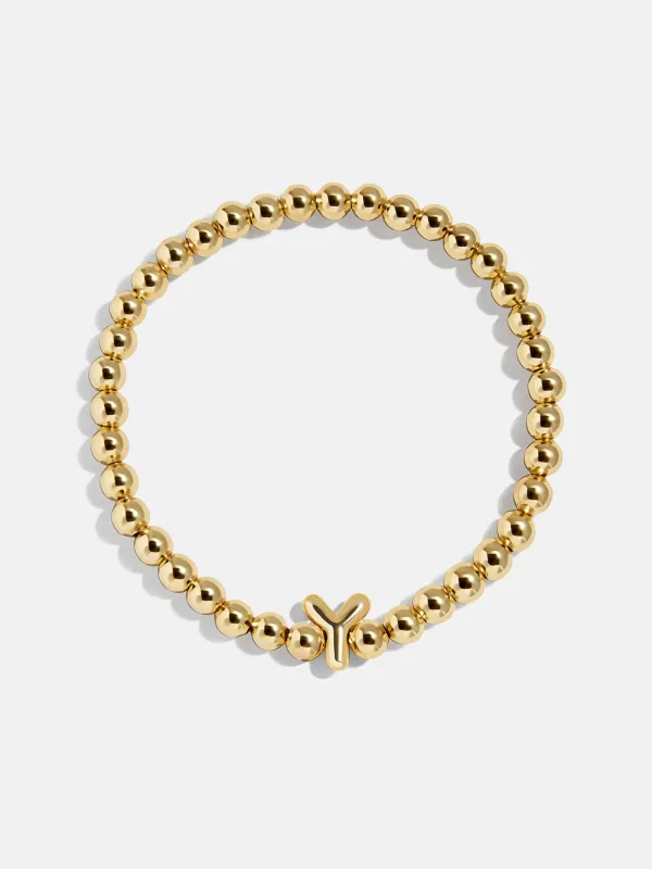Initial Pisa Custom Bracelet - Y sold by BaubleBar