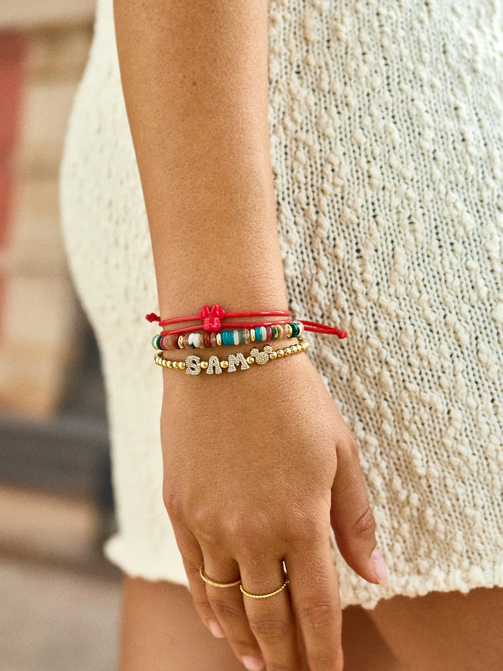 Disney Character Jelly Bracelet - Minnie Mouse sold by BaubleBar product image thumbnail 2