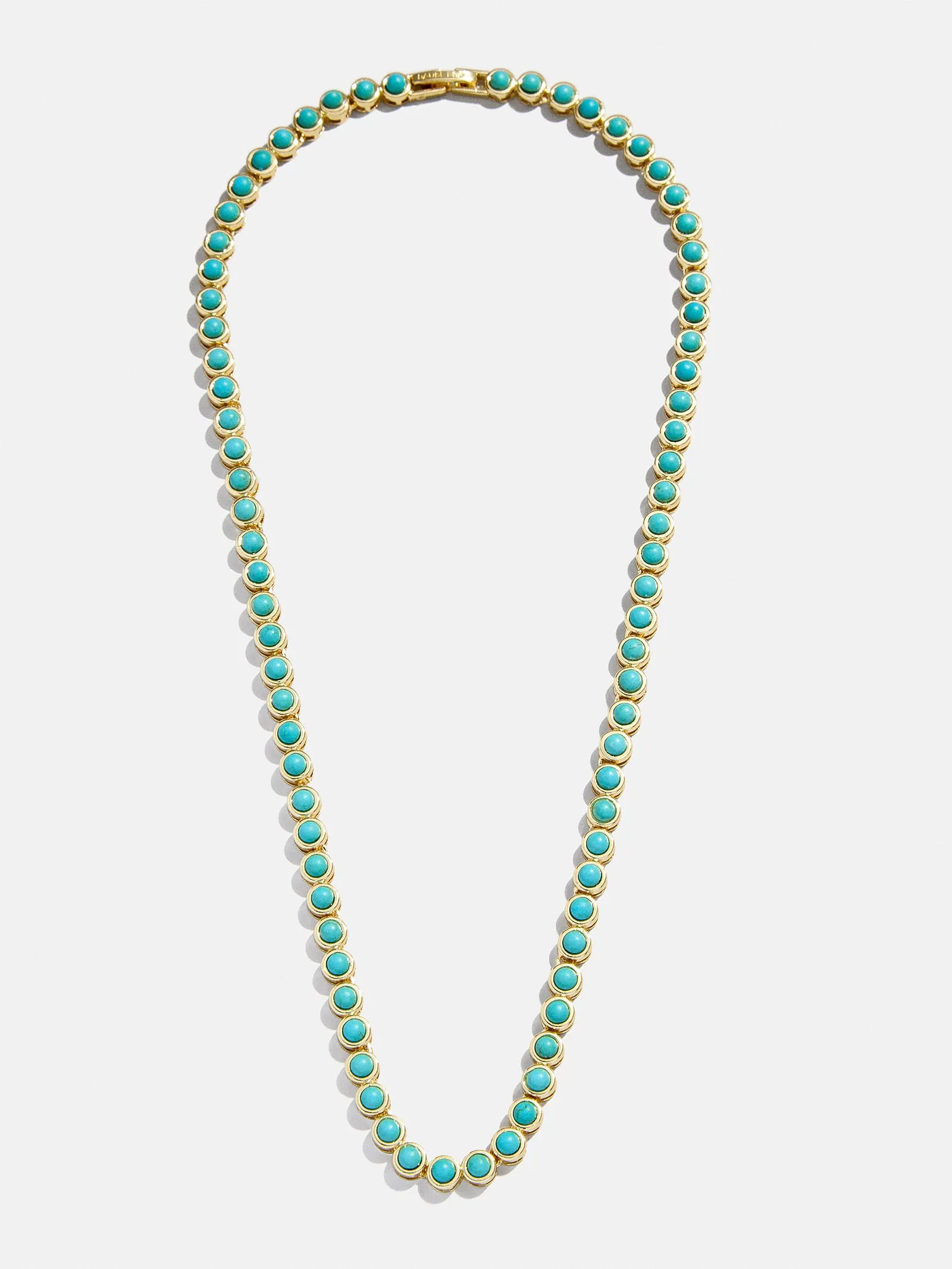 Nina Semi-Precious Necklace - Gold/Turquoise sold by BaubleBar product image thumbnail 3