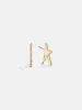 Roxy Statement Star Earrings - Gold/Pavé sold by BaubleBar