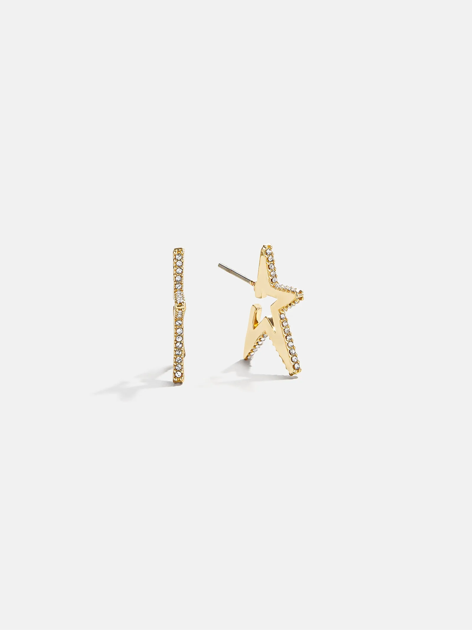 Roxy Statement Star Earrings - Gold/Pavé sold by BaubleBar